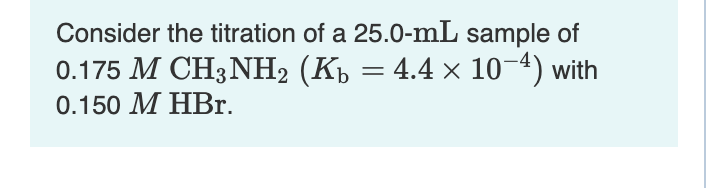 Solved Consider The Titration Of A 25.0-mL Sample Of | Chegg.com