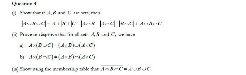 Discrete Mathematics Questions Wyzant Ask An Expert