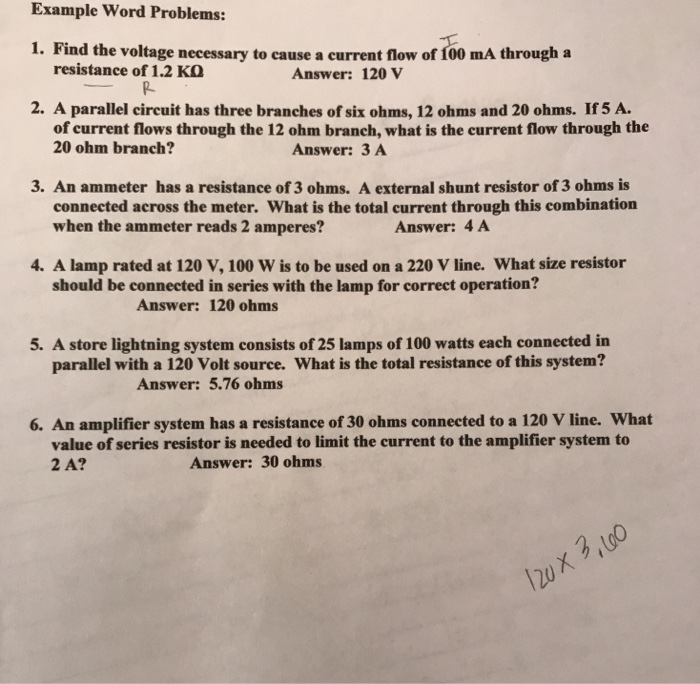Series Parallel Circuit Example Problems With Solutions Wiring Diagram