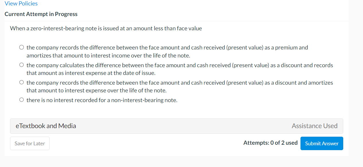 solved-when-a-zero-interest-bearing-note-is-issued-at-an-chegg