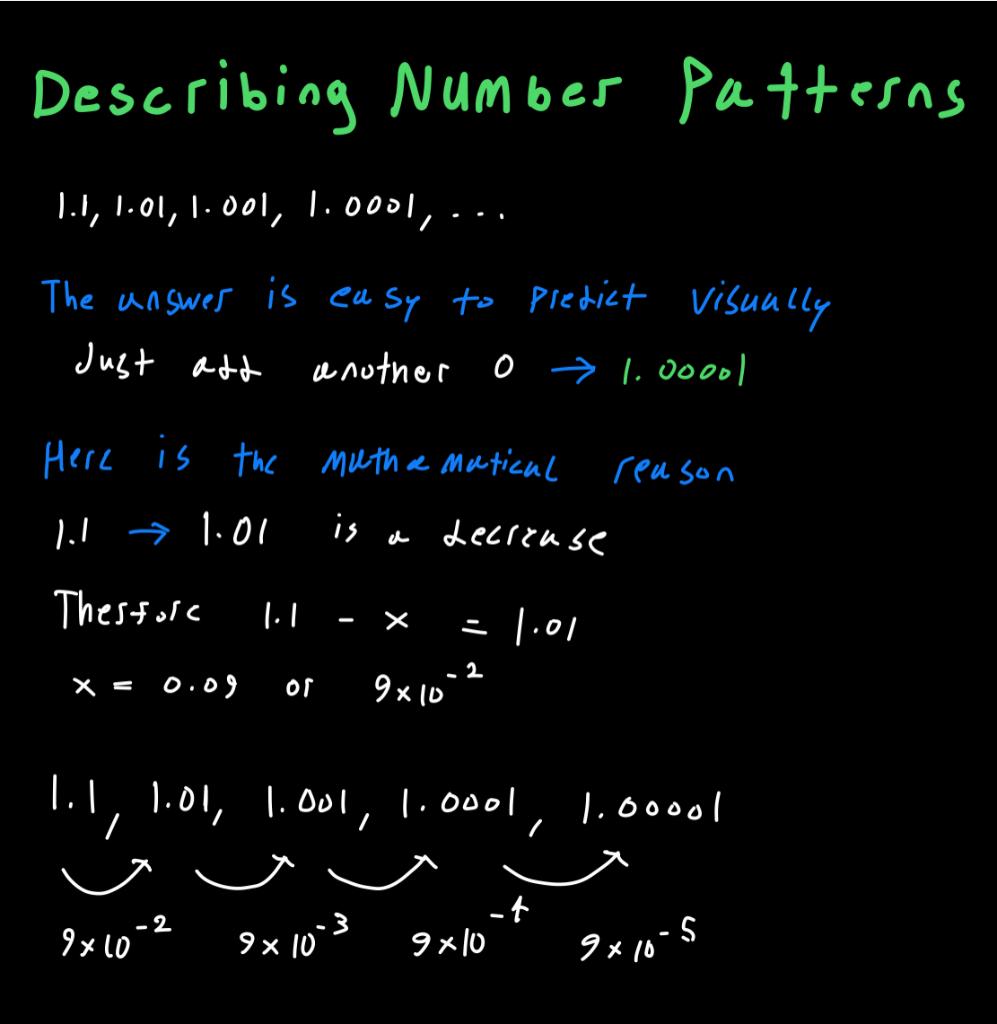 Practice 5 6 Describing Number Patterns Answer Key