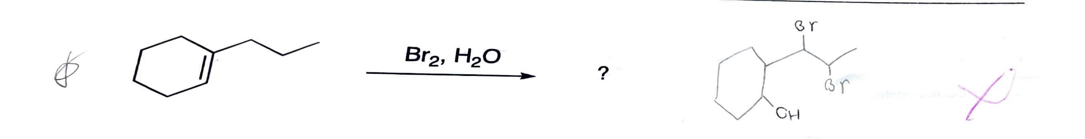 Solved θ Br2,H2O ? 2. H2O2,NaOH 1. BH3⋅THF tent1. MCPBA ? | Chegg.com