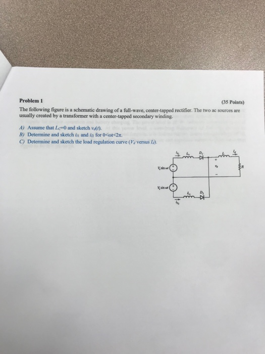 Solved Problem 1 (35 Points) The following figure is a | Chegg.com
