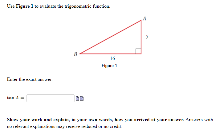 Solved Use Figure 1 to evaluate the trigonometric function. | Chegg.com