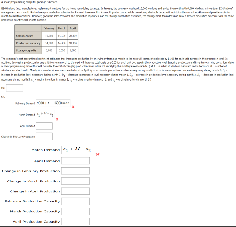 Solved A linear programming computer package is needed. | Chegg.com