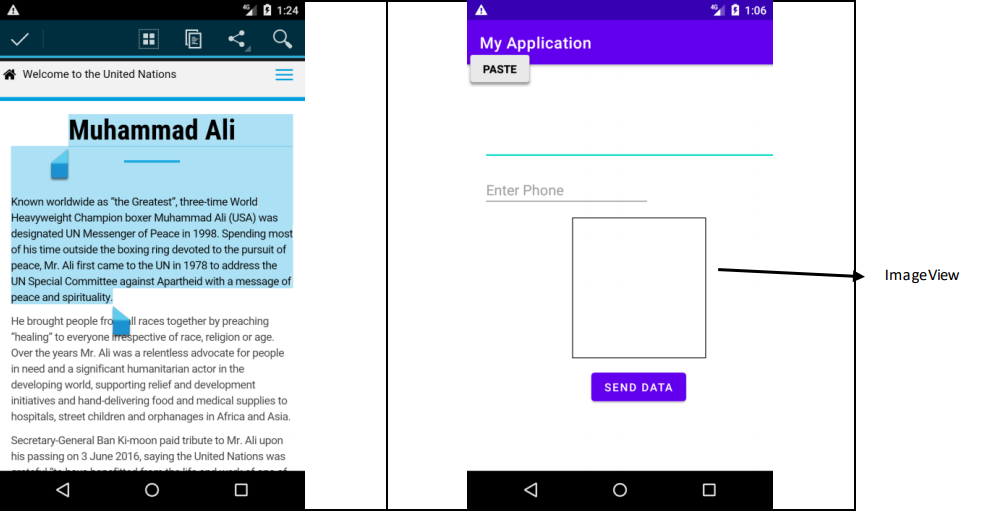 Design and implement the following android app using | Chegg.com