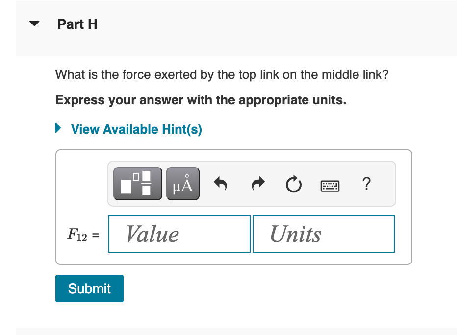 A Student Suspends A Chain Consisting Of Three Links, | Chegg.com