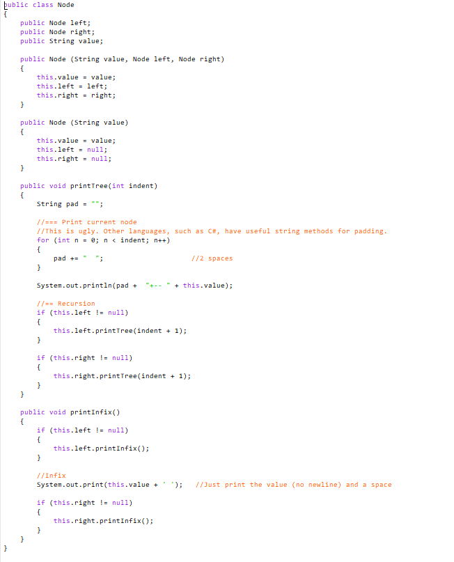 public class BinaryTree { public Node root; public | Chegg.com