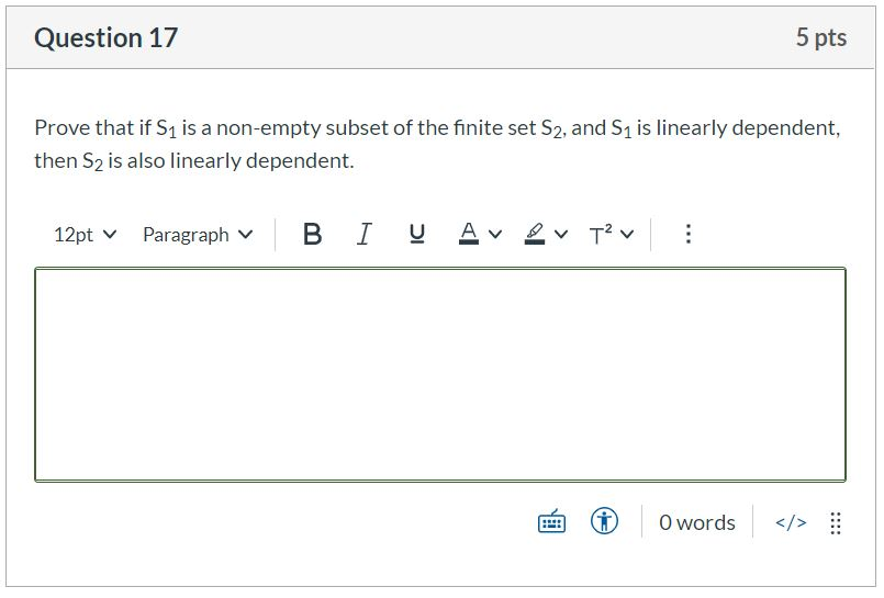 Solved Question 1 6 Pts If U 5 2 And W 4 3 Write Chegg Com