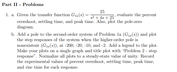 Solved You may use the SISOtool of MATLAB to complete this | Chegg.com