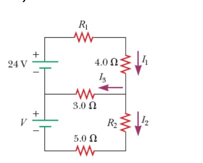 Solved A) Consider the following figure. (Assume V = 10 V, | Chegg.com