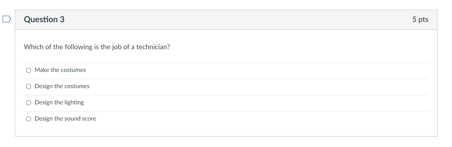 Solved Question 3 5 pts Which of the following is the job of | Chegg.com