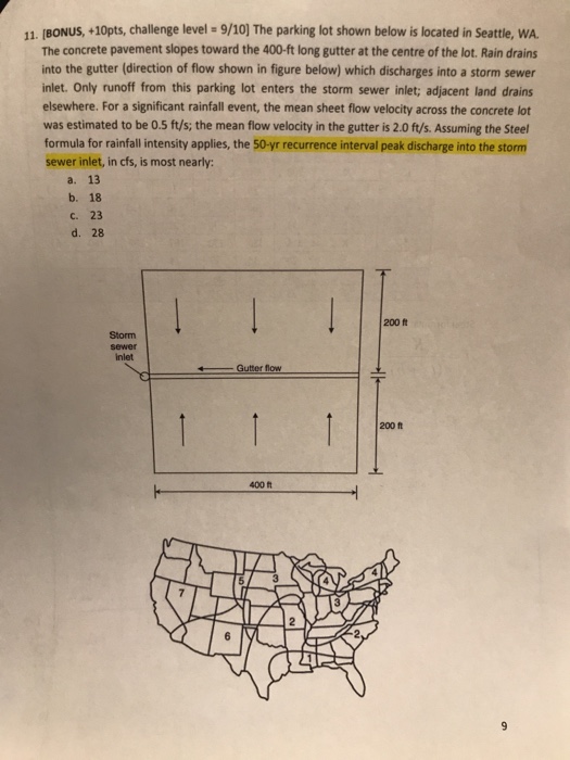 Solved 11. [BONUS, +10pts, challenge level·9/10] The parking | Chegg.com