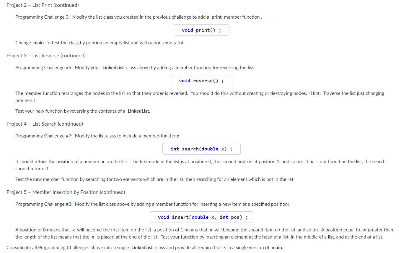 Solved (Advanced C++) I need assistance altering the code | Chegg.com