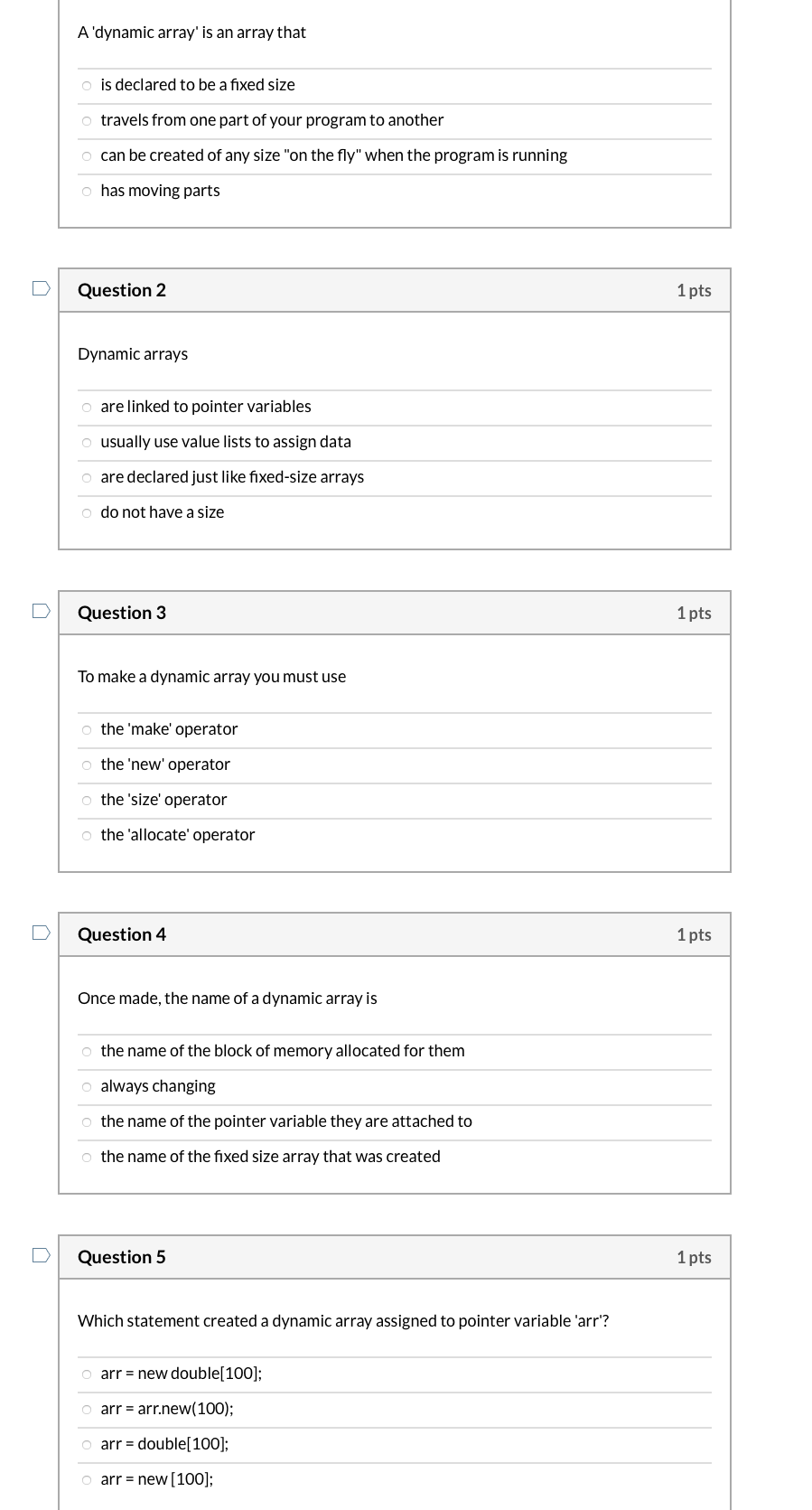 Solved A local variable is A variable that is declared | Chegg.com