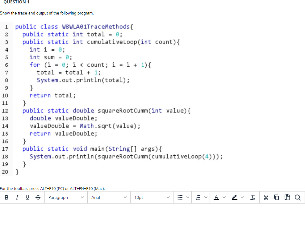 Solved Does Anyone Understand How To Write The Trace And | Chegg.com