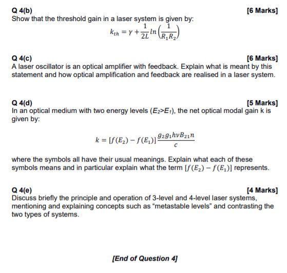 QUESTION 4 [TOTAL MARKS: 33] Q4(a) A black and white | Chegg.com