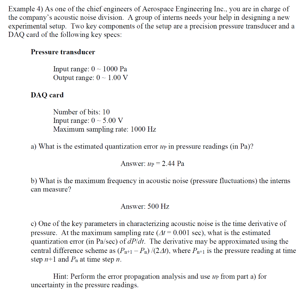 Example 4) As one of the chief engineers of Aerospace | Chegg.com