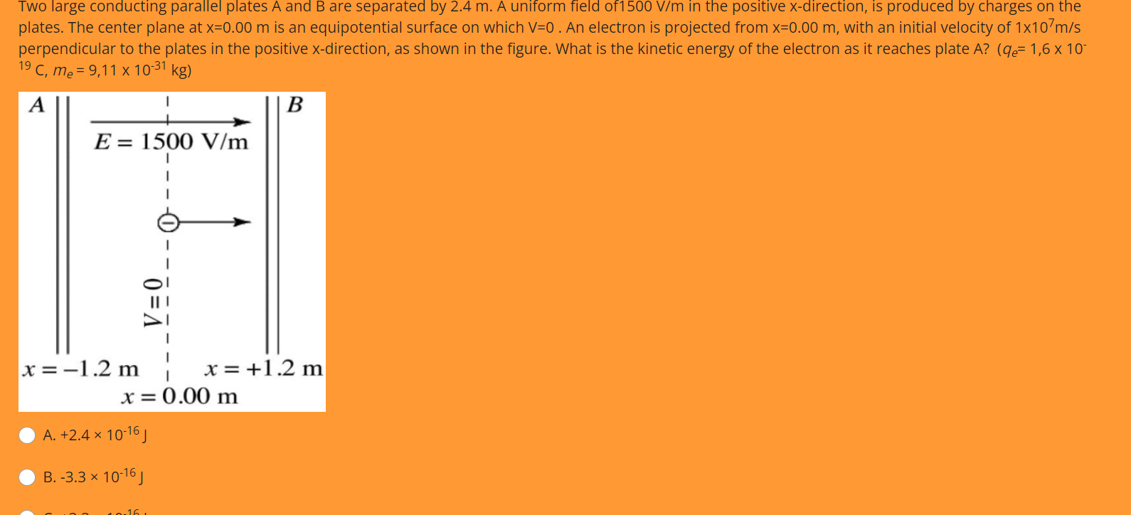 Solved Two large conducting parallel plates A and B are | Chegg.com