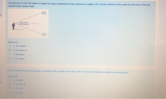 Solved From the top of a cift 100 meters in height the Chegg