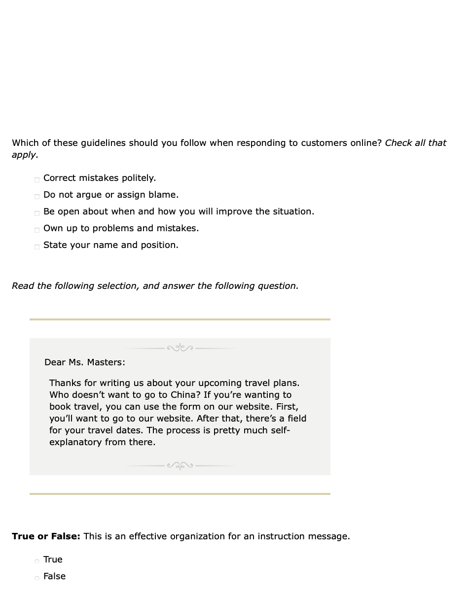 3.2.2 Initial Salutation, Module 3: Asking for Favors and Making Inquiries  by Email and Telephone, EA002 Courseware