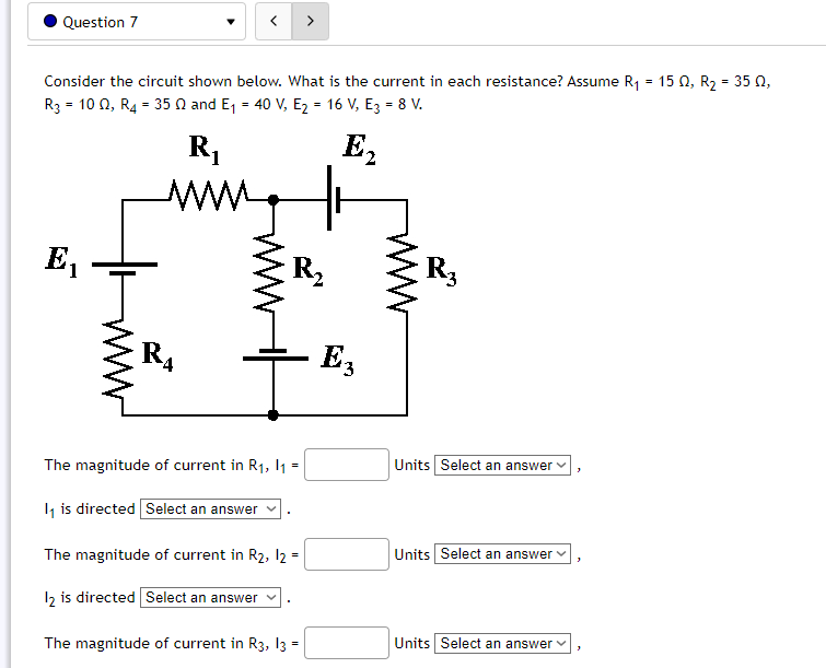 Solved Question 7 Consider The Circuit Shown Below. What Is | Chegg.com