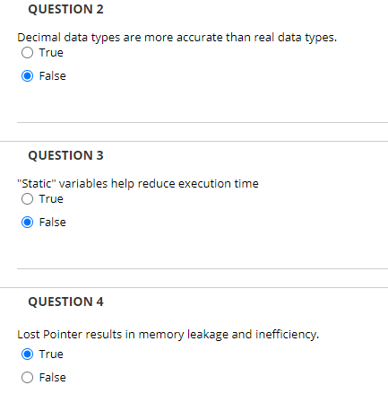 Solved I need help with these four questions as soon as | Chegg.com