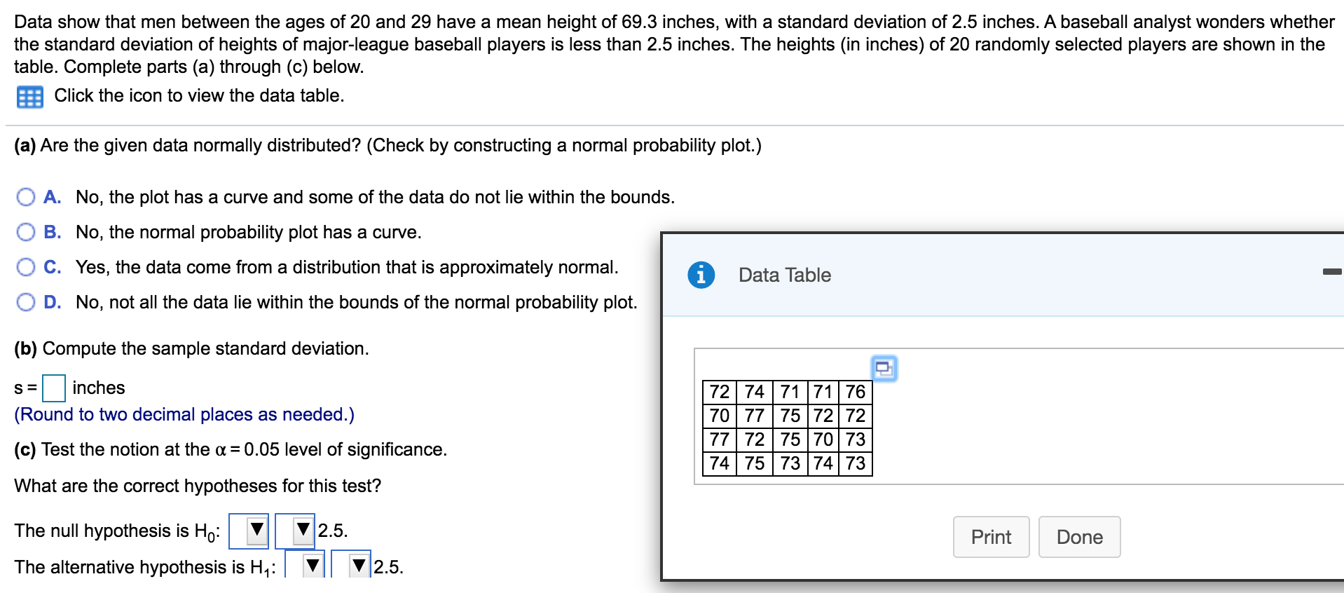 Solved Data Show That Men Between The Ages Of And 29 H Chegg Com