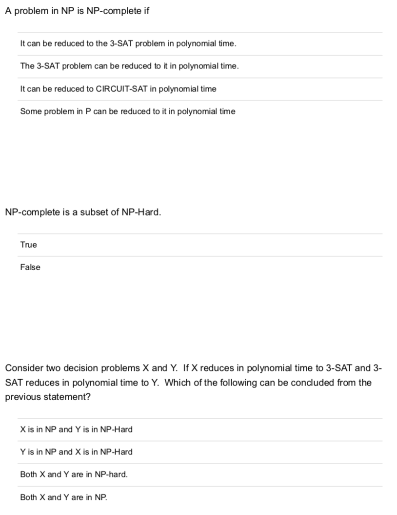 Solved A problem in NP is NP complete if It can be reduced Chegg com