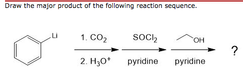 Solved Draw the major product of the following reaction | Chegg.com
