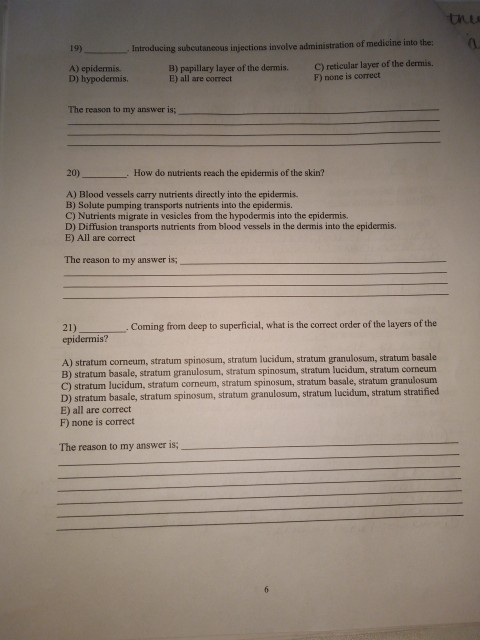 Solved The Introducing Subcutaneous Injections Involve Ad Chegg Com