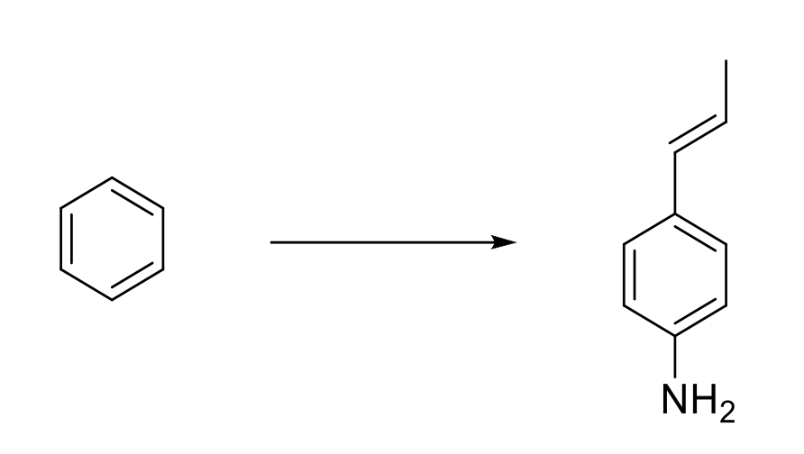 Solved Suggest a synthetic route for the preparation of the | Chegg.com