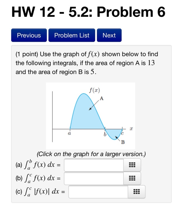 Solved HW 12 - 5.2: Problem 6 Previous Problem List Next (1 | Chegg.com