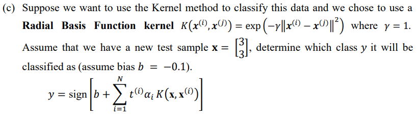 Solved Suppose We Have The Following Four Training Data Of | Chegg.com