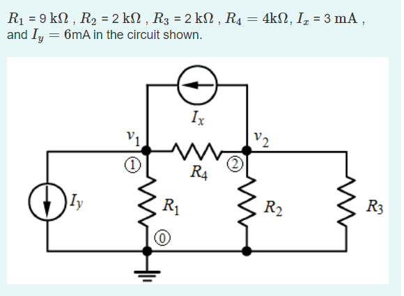 Solved = R1 = 9 kN , R2 = 2 kN2 , R3 = 2 kN2 , R4 = 4k12, I | Chegg.com