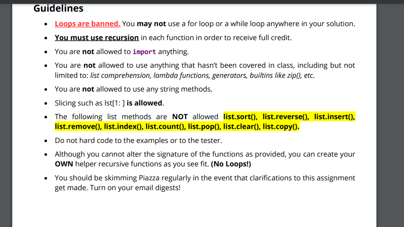 Help solve in PYTHON 3 please COMMENT in code what is | Chegg.com