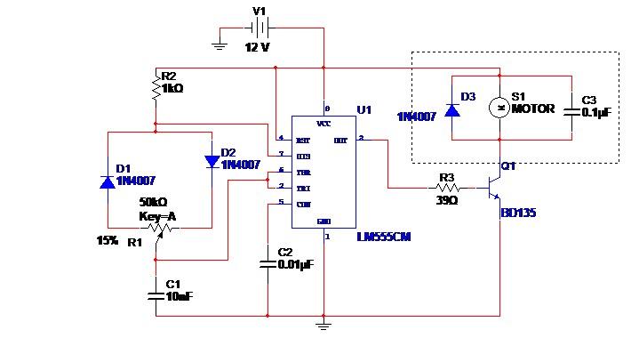 Solved The circuit in the figure employs an LM555 configured | Chegg.com