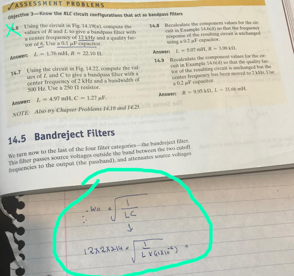 Solved hello I'm trying to plug in the numbers in the | Chegg.com