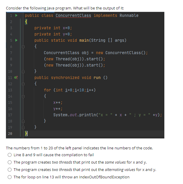 Solved 3 Consider the following Java program. What will be | Chegg.com