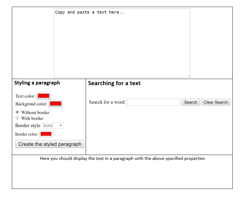 Solved Copy and paste a text here.. Styling a paragraph | Chegg.com