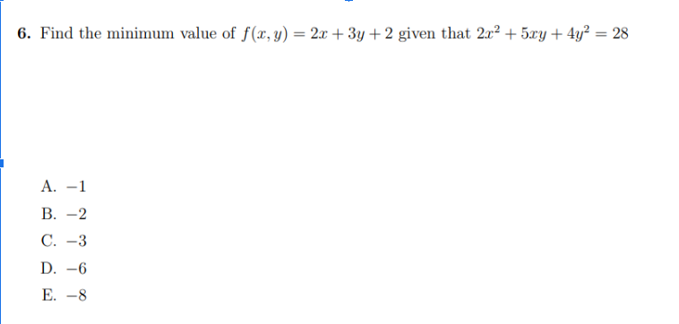 what is the minimum value of y 3 x 1 2 2
