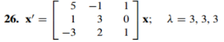Solved In Problems 23 through 32 the eigenvalues of the | Chegg.com