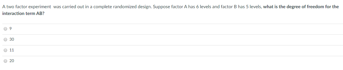 a factor in an experiment that stays the same