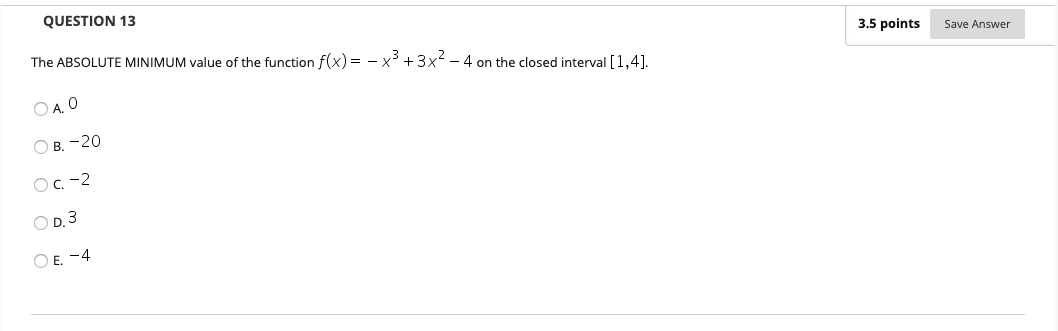 Solved QUESTION 11 3.5 points Save Answer The revenue | Chegg.com