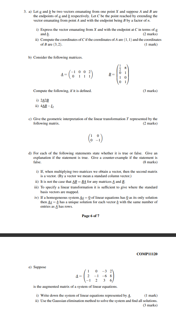 Solved 3. A) Let A And B Be Two Vectors Emanating From One | Chegg.com