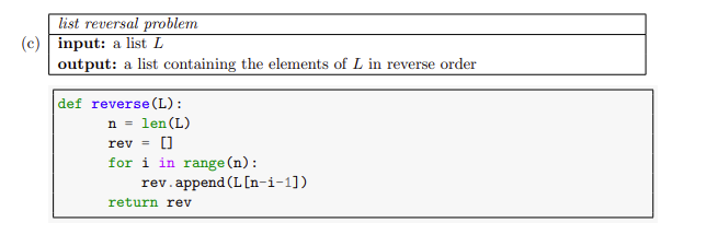 Solved For each algorithm, derive a complexity function for | Chegg.com