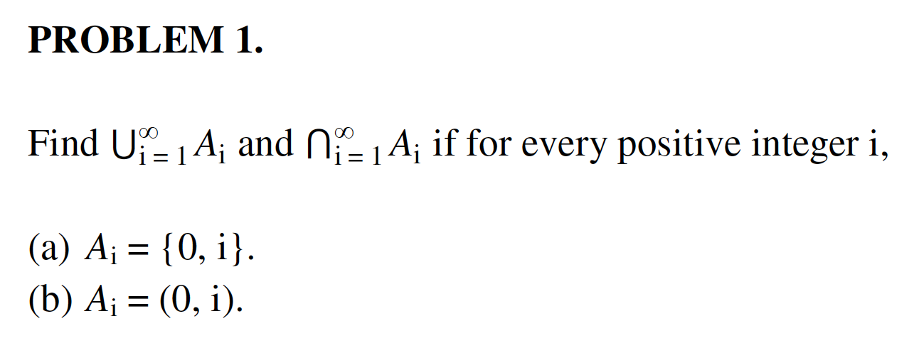 Solved PROBLEM 1. Find U;= 1 A; and n = 1A; if for every | Chegg.com