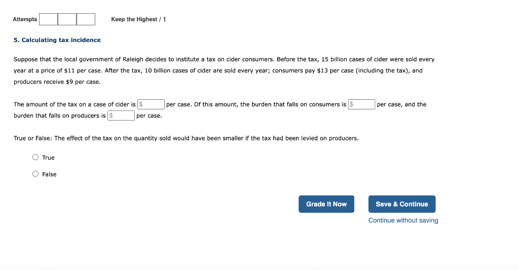 Solved Suppose that the local government of Raleigh decides