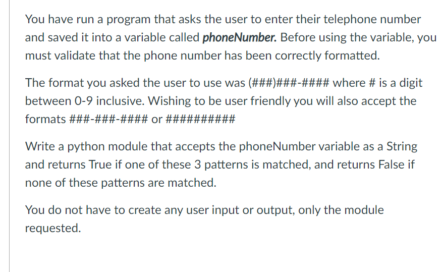 Solved You have run a program that asks the user to enter | Chegg.com