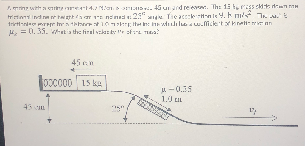 solved-a-spring-with-a-spring-constant-4-7-n-cm-is-chegg